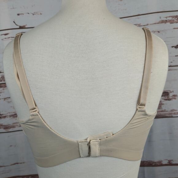 Soma Enbliss Luxe Adjustable Bralette Beige Size Medium - Picture 3 of 5